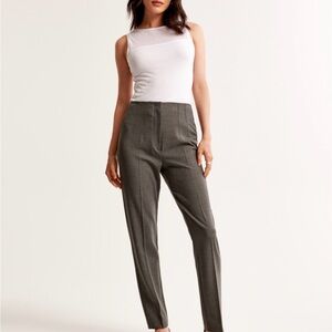 Abercrombie slim tailored pants black size 26 short